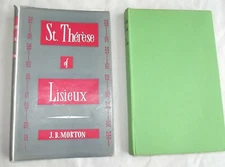 St Therese of Lisieux Morton Catholic Book Club London 1956 Hardcover w/DJ NICE