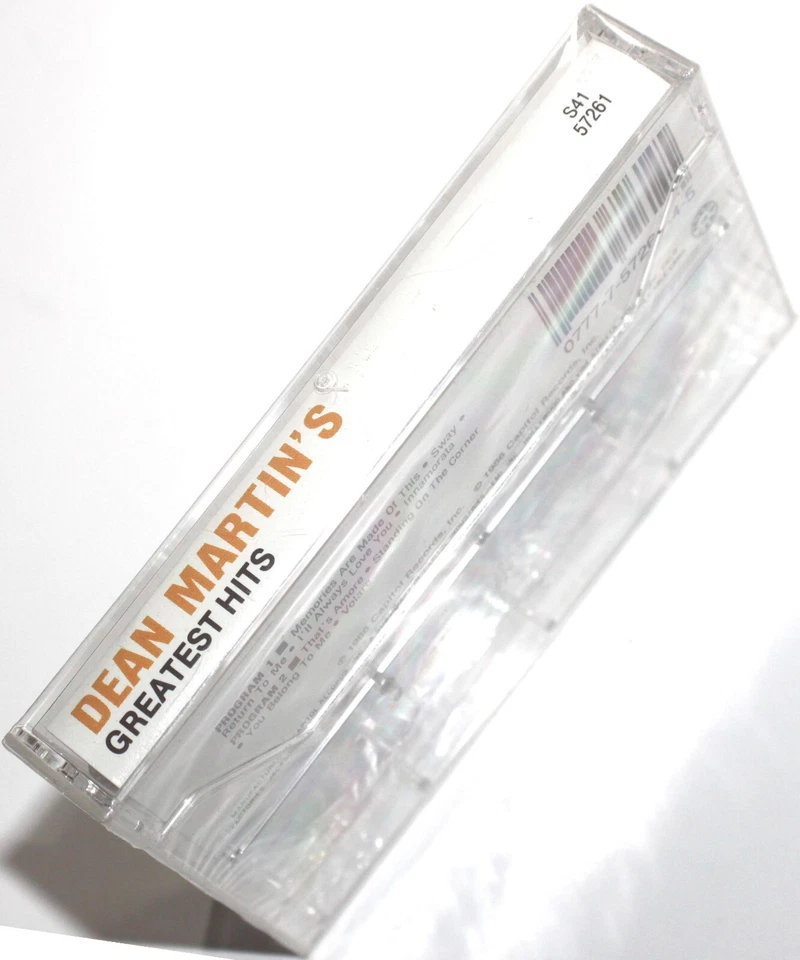 Dean Martin - Greatest Hits (Cassette Tape 1986) 4XL-9389 NEW SEALED - Image 3 of 4