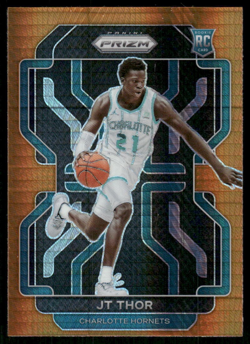 2021-22 Panini Prizm #272 JT Thor Hyper Orange SSP