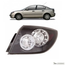Rückleuchte Heckleuchte Rücklicht rechts LED WY21W außen für Mazda 3 (BK)