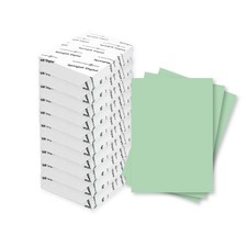 90 lb. Paper, 8.5-inch x 11-inch, Green, 2500 Sheets/Case 045100CASE