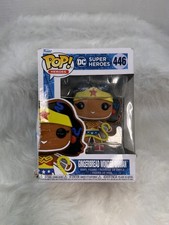 Funko Pop Heroes DC Comics Pan de Jengibre Mujer Maravilla 446 Figura Vinilo Vacaciones