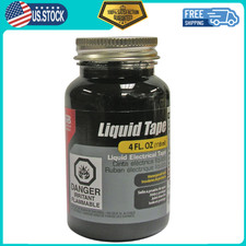 "LTB-400 Liquid Electrical Tape, Easy-on, Waterproof, 4 Oz. Jar, Black "