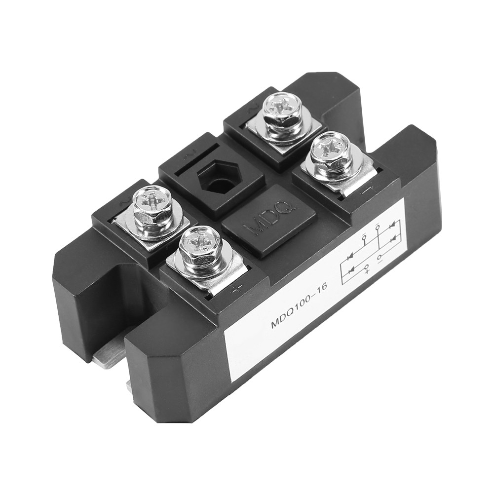 1pc Single Phase Diode Bridge Rectifier 100A 1600V High Power 4 Terminals KRI✈️