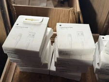 10-PACKS Genuine Apple Lightning to USB  1m/3ft Charging Cable OPEN BOX NEW