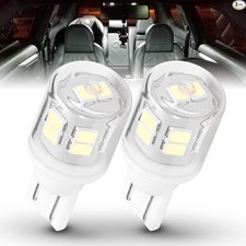 LED Dome Light Bulbs, 300lm 6000K White Super Bright 2825 W5W LED -T10 /194