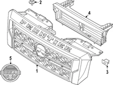 Genuine Nissan Shutter 62330-9BU0B