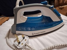 Russell Hobbs Steam IroN- USED- 2200W Light&Easy Teal Blue Color