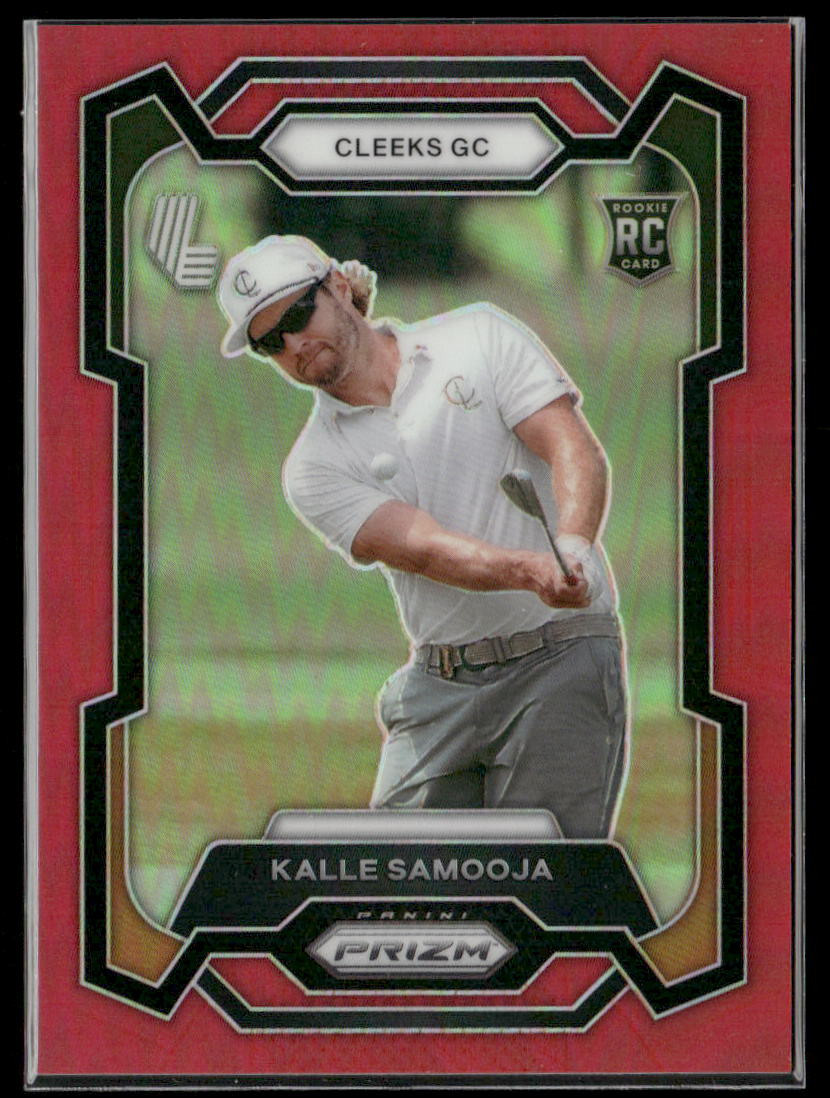 2024 Panini Prizm LIV Golf Kalle Samooja Red Prizm #15/149