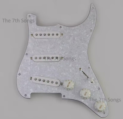   Loaded Strat Schlagbrett - Alnico 5 Blues Tone Prewired Stratocaster Upgrade  