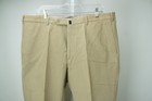Incotex Light Brown Khaki 100% Cotton Pants Sz 56 NEW — photo 1
