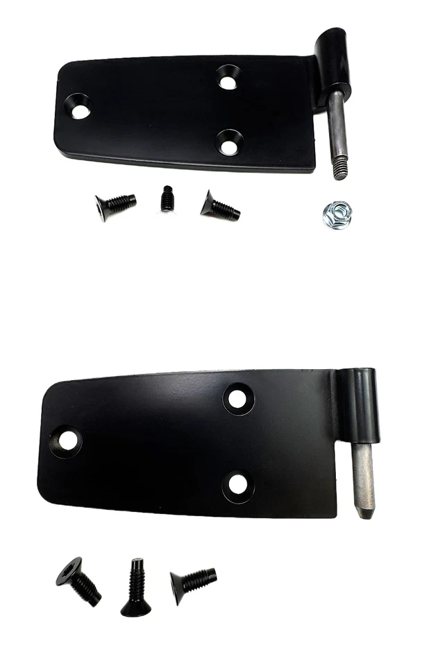 4 bisagras y herrajes de puerta rígidos completos EA para Jeep CJ y Wrangler YJ de 1976 a 1993 Foto 4 de 4