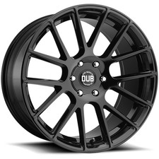 Dub S205 Luxe 22x9.5 6x135 +30mm Gloss Black Wheel Rim 22" Inch