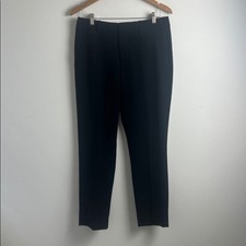 Vince Women's Size 10 Dark Navy Blue Tailored Ankle Tapered Trouser Pants