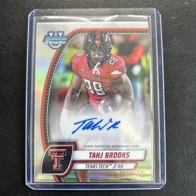 Tahj Brooks - Prospect Autographs Refractor /299 2024 Bowman Chrome #PA-TBR