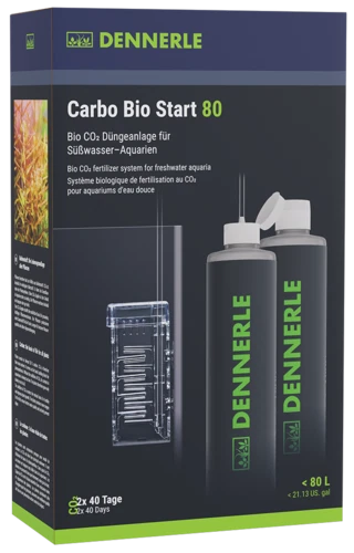 AS AQUARISTIK UND HEIMTIERBEDARF GMBH & CO. KG Dennerle Carbo Bio Start 80 Bio Co2 Düngeanlage