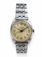 Vintage Raketa 2609.HA USSR Men s Mechanical Watch 19J Steel Bracelet