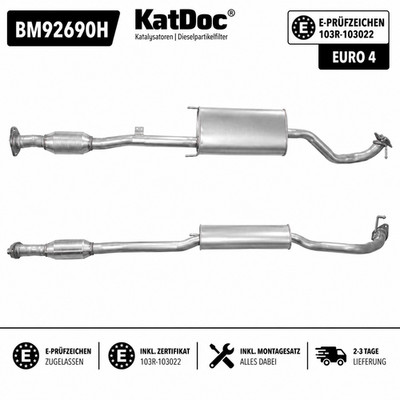   Katalysator Lexus RX 400h AWD 3.3 Hybrid Euro 4