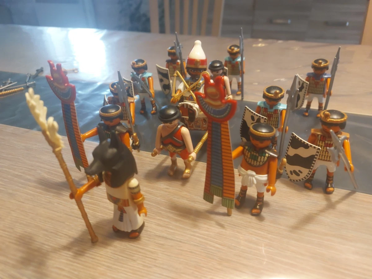 PLAYMOBIL : Barque et temple égyptien, en boite Ref : 424... - 86512572-32