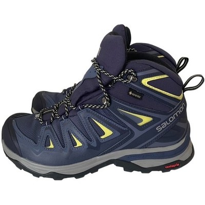 Salomon X Ultra 3 Mid GTX Hiking Boots Gore Tex Ortholite Womens 9.5 401296