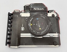 Vintage Nikon F2 Camera Photo Album - German Harlekin 1982 - Gift for collector