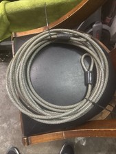 Master Lock 70D Heavy Duty 30ft Braided Steel Looped End Security Cable