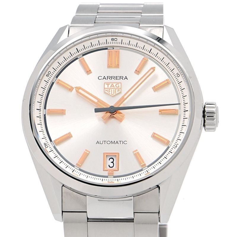 TAG Heuer Carrera Date Silver Automatic Watch Ref WBN2310.BA0001