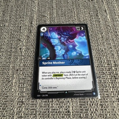 Sprite Mother Riftbound Origins 106/298 Unit Fae Meta League of Legends NM