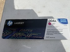 HP 304A Original LaserJet Toner Cartridge Magenta CC533A NEW Open Box