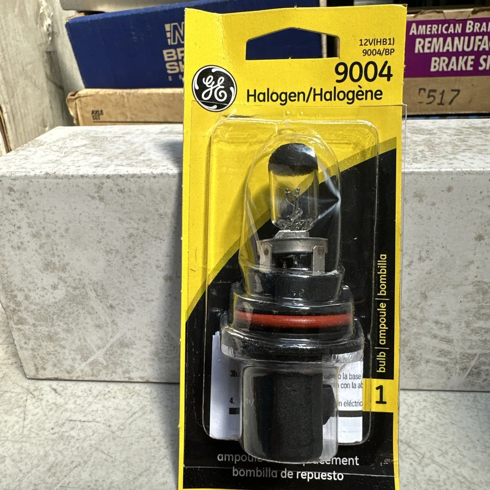 Bombilla halógena de repuesto GE General Electric 9004 haz alto/bajo NOS... Foto 2 de 2