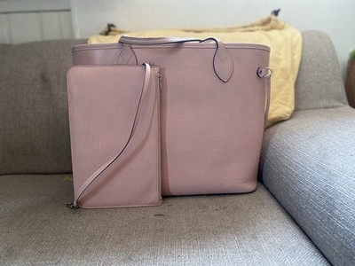 Neverfull Epi rose, Louis Vuitton Handtasche