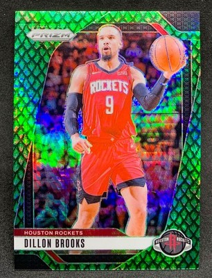 2024-25 Panini Prizm DILLON BROOKS Rockets Suns Jade Dragon Scale SP 1/48 #213