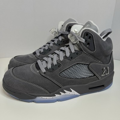 Air Jordan 5 Retro Light Graphite Wolf Grey Men s 8 AJ5 Jordan V New