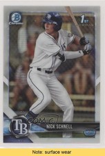 2018 Bowman Draft Chrome Refractor Nick Schnell #BDC-44 READ 4l3