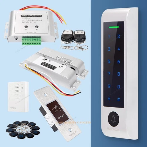 HOMSECUR Weatherproof IP66 APP WIFI Password RFID Access Control Anti-Tamper