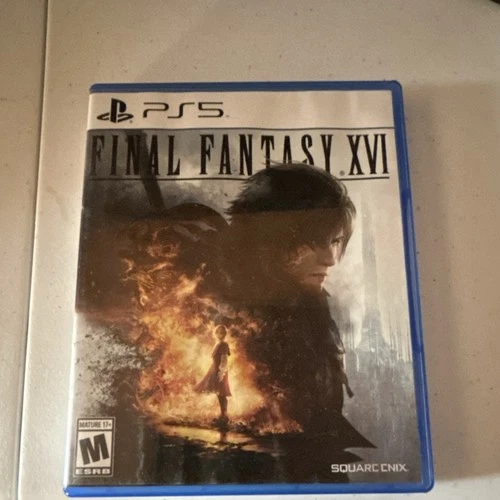 Square Enix Final Fantasy XVI PS5 Role Playing Game M Rated Vibration Supported