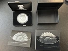 2025 1oz Proof Silver American Liberty Sunflower Medal (Sunflower with a Bee)