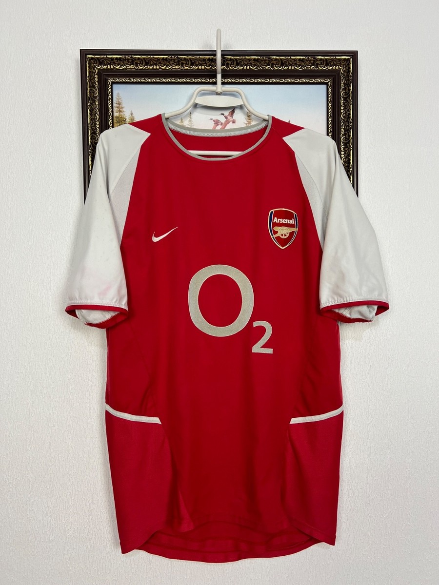 Arsenal Home football shirt 2002 Soccer Jersey Mens Gunners Trikot