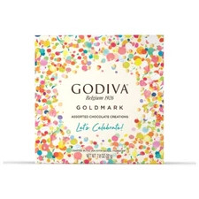 Godiva Celebrations Birthday Cake Candy Giftbox - 7.8oz/18pc