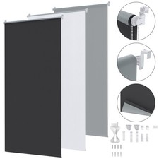 Verdunklungsrollo Thermorollo Klemmrollo rollos ohne Bohren Verdunkelung Neu