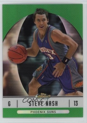 2006-07 Topps Finest Green Refractor 35/199 Steve Nash #8 HOF 3z3
