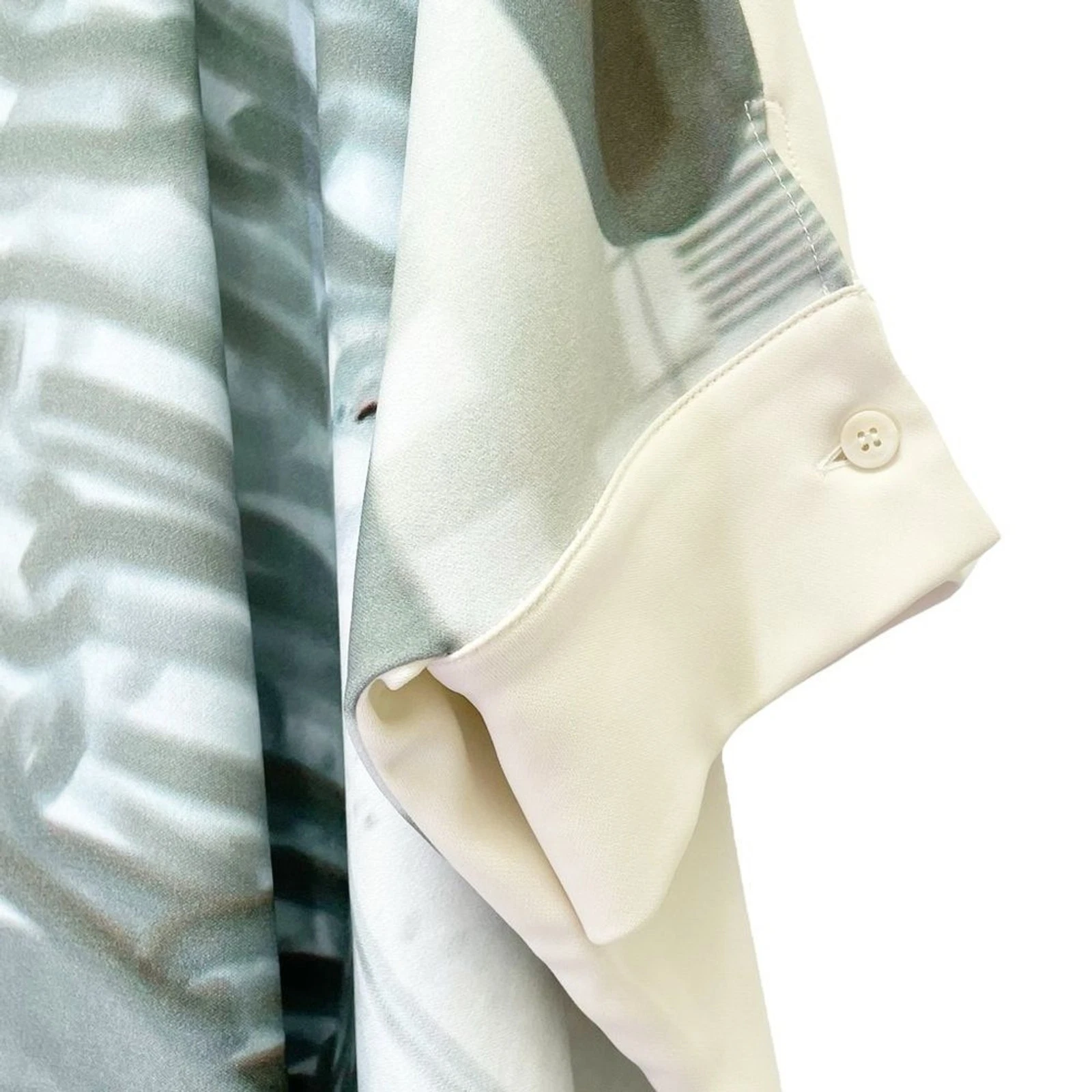 MAISON MARGIELA Mini abito tunica oversize MM6 Maison Martin Margiela stampa lattina verniciata taglia small