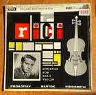 Ruggierio RICCI Sonatas Solo VIOLIN FFSS ED1 WBG DECCA STEREO LXT 5595 LP 1960