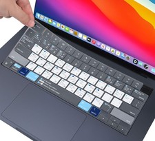 MacBook Shortcuts Keyboard Cover Skin for MacBook Pro 14" 16" M5/M4/M3/M2/M1,...