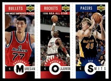 1996-97 Upper Deck Collectors Choice Minis Reggie Miller/Dale Davis/Rik