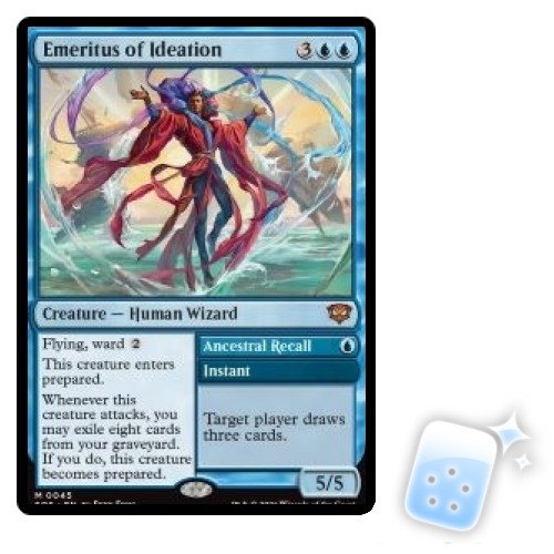 EMERITUS OF IDEATION Secrets Of Strixhaven SOS Magic MTG MINT CARD