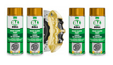 3x 400ml Bremssattellack GOLD Spray Bremsen Tuning +230°C - BOLL 001117