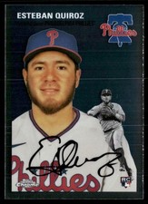 Esteban Quiroz Rookie 2023 Topps Chrome Platinum Anniversary Philadelphia