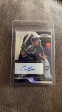 2025 Panini Prizm Cam Smith Prospect Signatures Silver Auto RC Astros