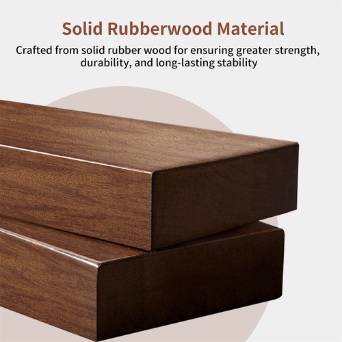 Mesa de salón mesa de centro de diseño mesa de café de vidrio y madera sofá marrón 110 cm - Imagen 8 de 11